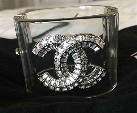 chanel cuff clear